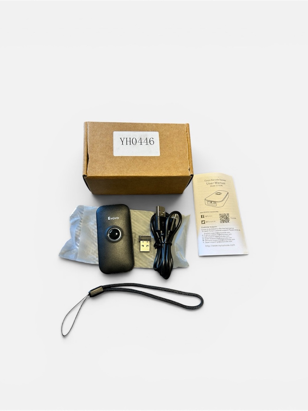 New Eyoyo Mini 1D Bluetooth Barcode Scanner